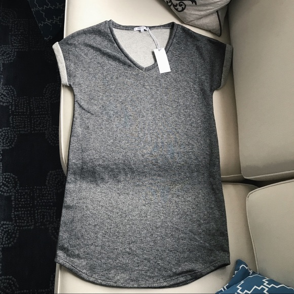 ☁️ ANTISTAR GREY SHORT SLEEVE DRESS ☁️ - Picture 6 of 9